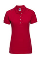 Dames Polo Russell Stretch R-566F-0 Classic Red